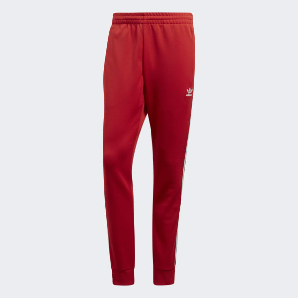 adidas Men's SST Track Pants - Red | adidas Canada