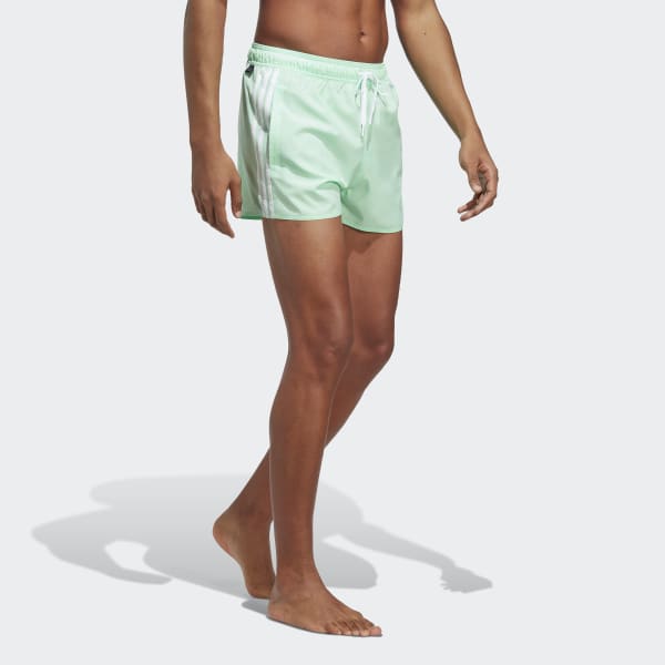 tack sofa ondernemen adidas 3-Stripes CLX Very-Short-Length Swim Shorts - Turquoise | Men's Swim  | adidas US