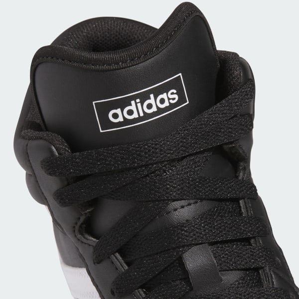 adidas Hoops 4.0 Mid Sneakers Kids - Black | Free Shipping