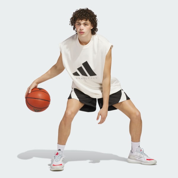 Black adidas Basketball Woven 3-Stripes Shorts (Gender Neutral)