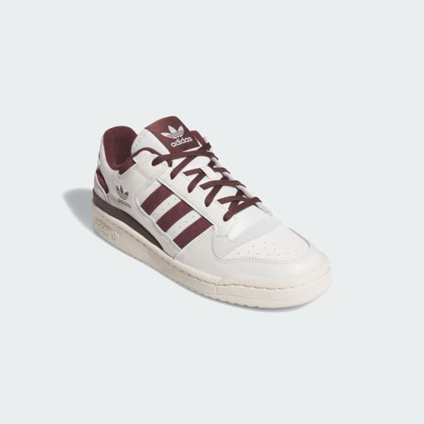 White Forum Low CL Shoes