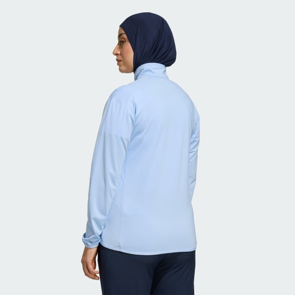 Blue Terrex Multi CLIMAWARM Half-Zip Tech Fleece Jacket