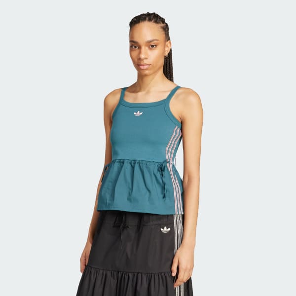 สีเขียว เสื้อ adidas Originals Summer Glow