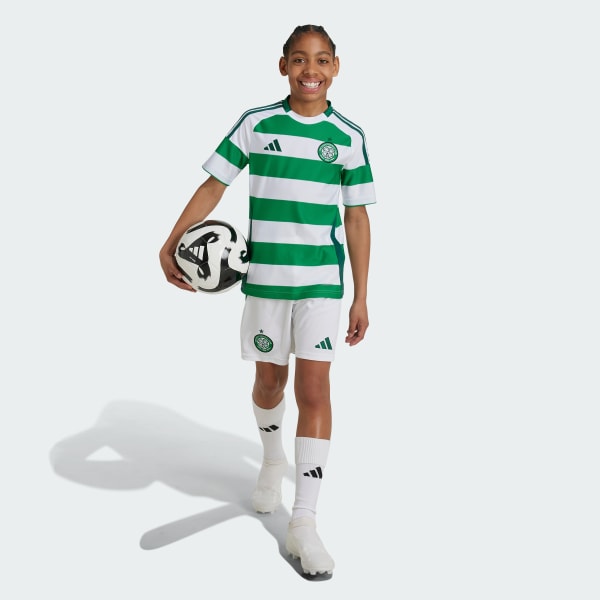 Blanc Maillot Domicile Celtic FC 24/25 Enfants