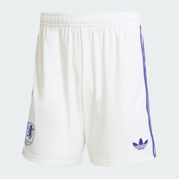 Hvid Aston Villa FC 25/26 tredjeshorts