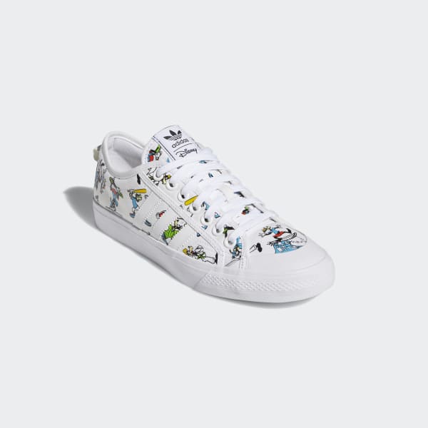 Chaussure Nizza x Disney Sport Goofy Blanc adidas | adidas Baskets nizza x disney sport goofy blanc Adidas Originals