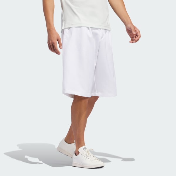 Adidas pleated golf shorts hotsell