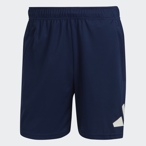 Azul Shorts Train Essentials Logo