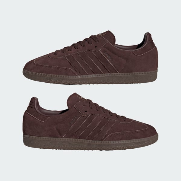 adidas Samba OG Shoes - Brown | Free Shipping with adiClub