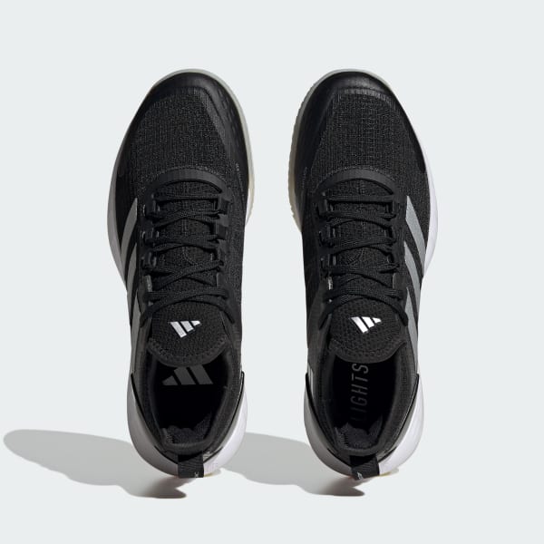 Black Adizero Ubersonic 4.1 Tennis Shoes
