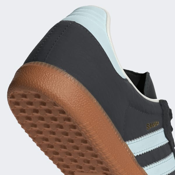 Grey adidas discount samba trainers