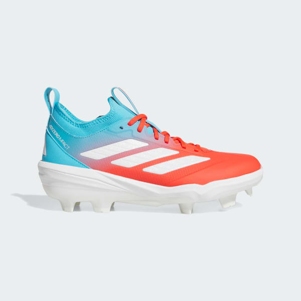 Bleu Chaussure à crampons Adizero Impact TPU Candy Cleats