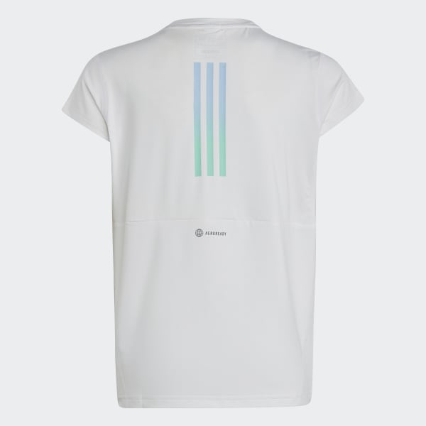 Wit AEROREADY 3-Stripes T-shirt