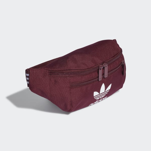 Adidas waist bag red discount