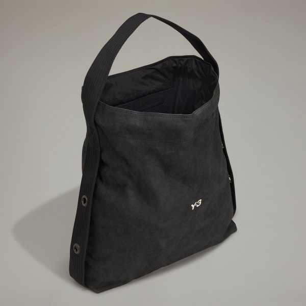Negro Mochila Deportiva Y-3 Lux Leather