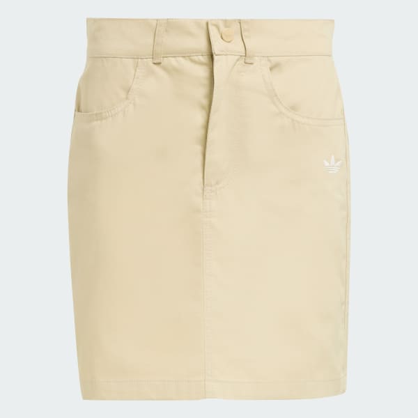 Beige Twill Skirt Kids