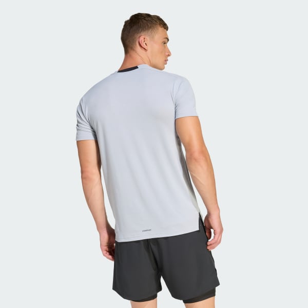 Gris Camiseta Designed for Training Workout