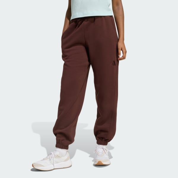 Marron Pantalon ample molleton ALL SZN