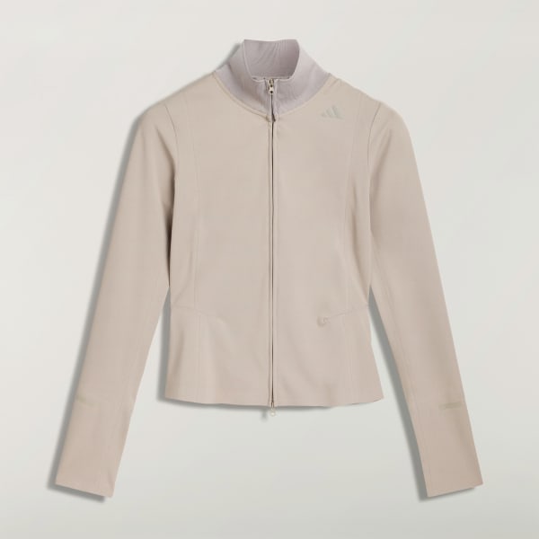 Beige adidas x entire studios Training Mid layer Jacka
