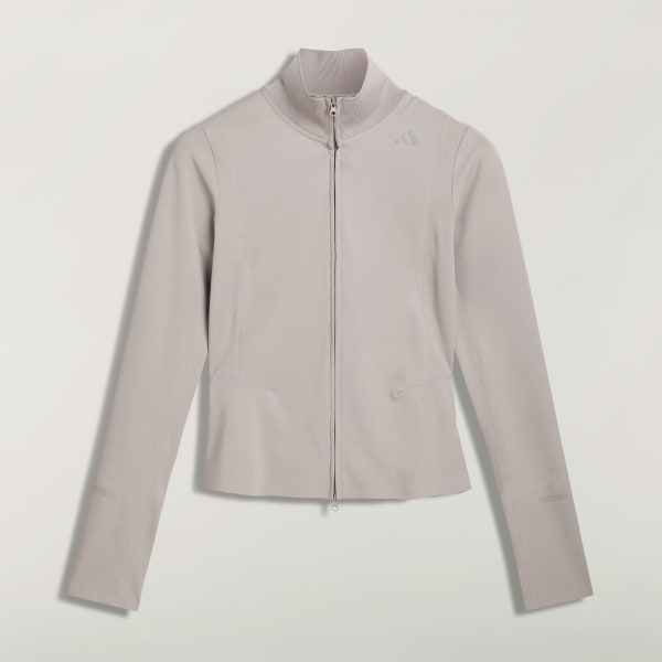 Beige adidas x entire studios Training Mid layer Jacket