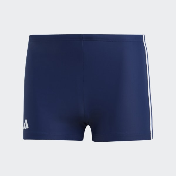 Niebieski Classic 3-Stripes Swim Boxers