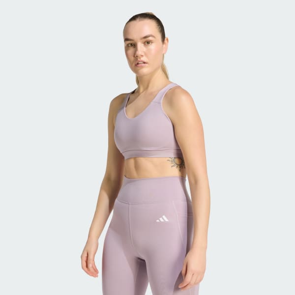 Mor Optime Essentials Workout Yüksek Destekli Sporcu Sütyeni