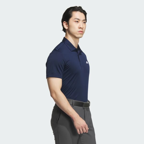 สีน้ำเงิน เสื้อโปโลแขนสั้น AEROREADY