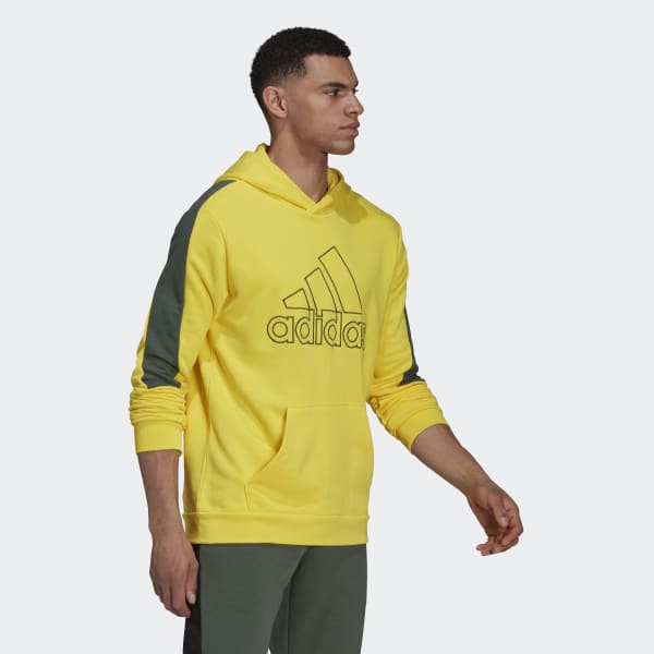Amarelo Camisola com Capuz Badge of Sport Future Icons