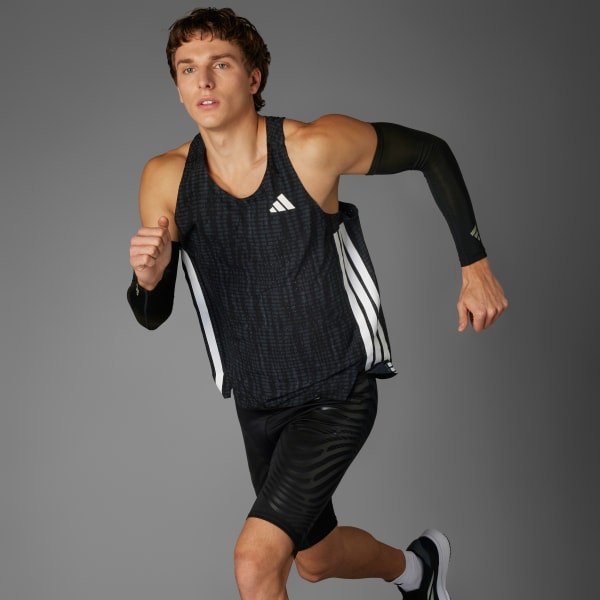 Xam Áo Singlet Chạy Bộ Adizero