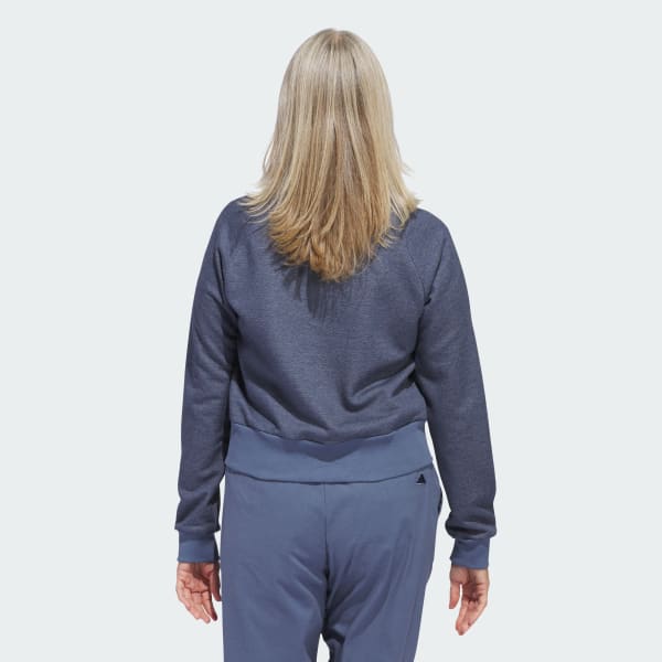 ブルー 【ゴルフ】GO-TO クレスト ショート丈スウェット