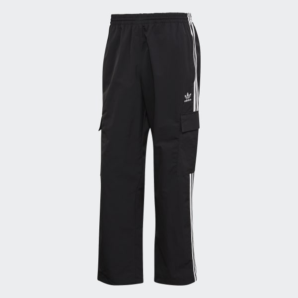 Black Adicolor 3-Stripes Cargo Pants WH151
