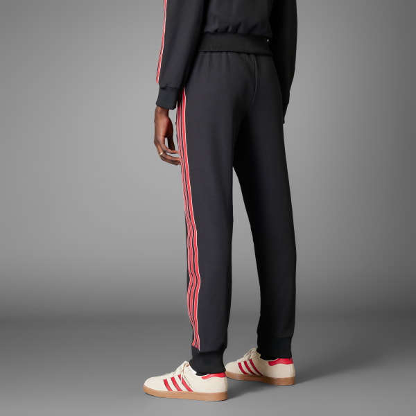 Hitam Track Pants Manchester United Terrace Icons