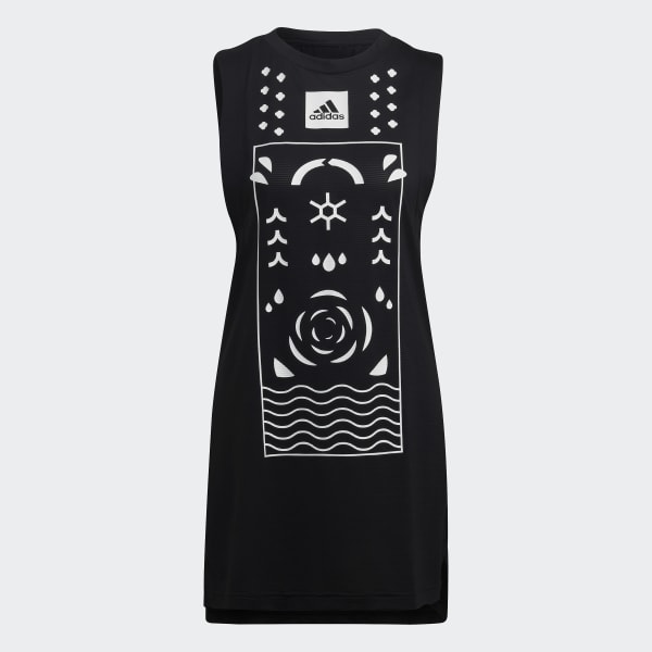Negro Vestido de Tenis Wow Paris HO403