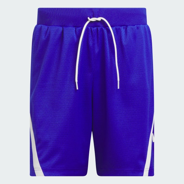 Azul Shorts Malha Elástica adidas Select