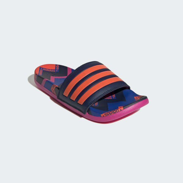 Purple hotsell adidas sandals