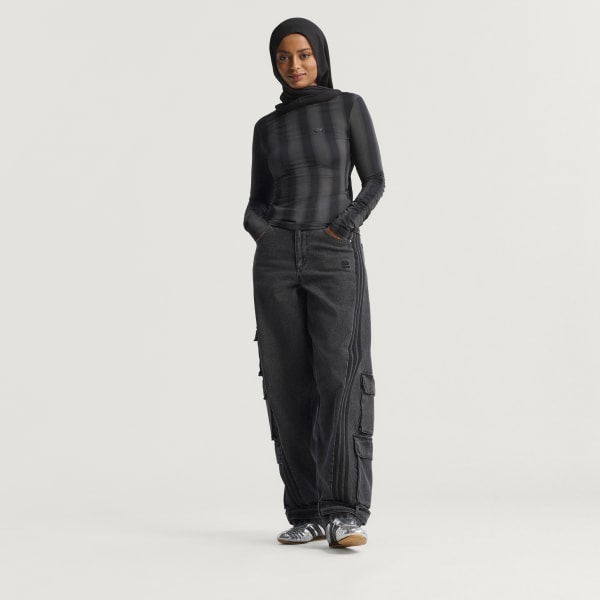 Black Long-Sleeve Top