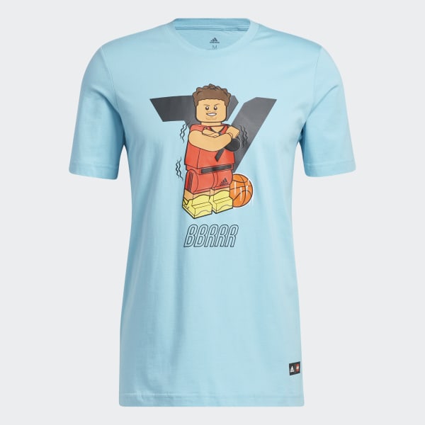 Turquoise adidas x LEGO® Tee Longsleeve Trae Young