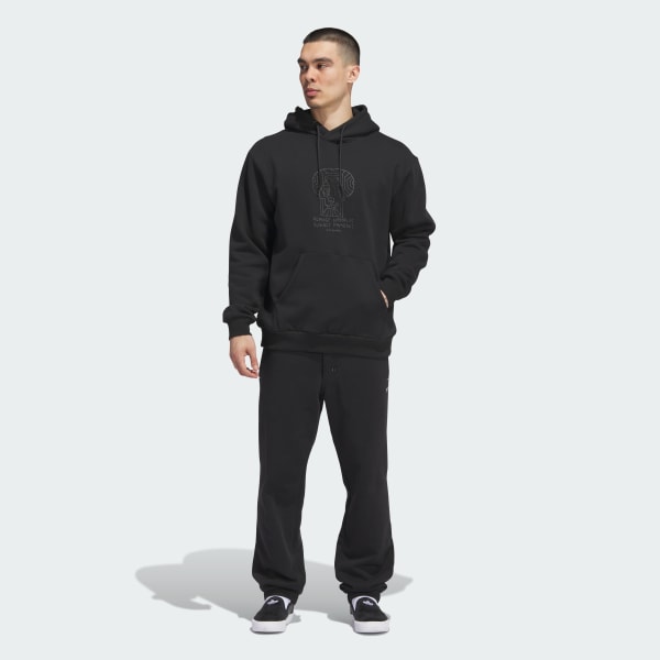 スウェット・トレーナー adidas Schmoofoil NETORIOUS Hoodie II5959 II5959 adidas Shmoofoil Netorious Hoodie - Black | adidas Australia