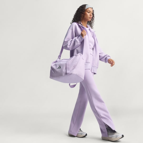 Purple Soft Lux Flared Pants