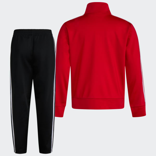 adidas Colorblock Tracksuit Set Kids - Red | Free Shipping