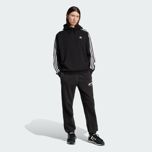 ★★Adairs★★ Exhaust Fit Hoodie Black JC6251 adicolor Baggy Fit Hoodie, Black - Cosy | adidas UK