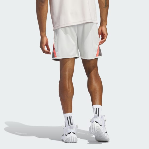 Grey adidas Pro Block Shorts