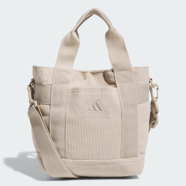 adidas Corduroy Mini Tote Bag Beige Free Shipping with adiClub adidas US