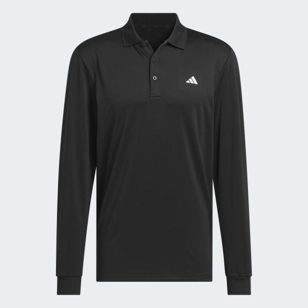 adidas Ultimate365 Textured Print Polo Shirt - Blue | Free