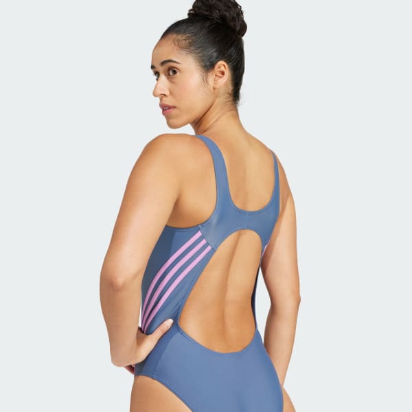 adidas 3-Stripes Swimsuit Blue adidas Switzerland