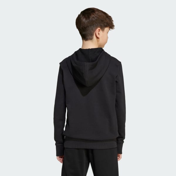 Black Essentials Hoodie Kids