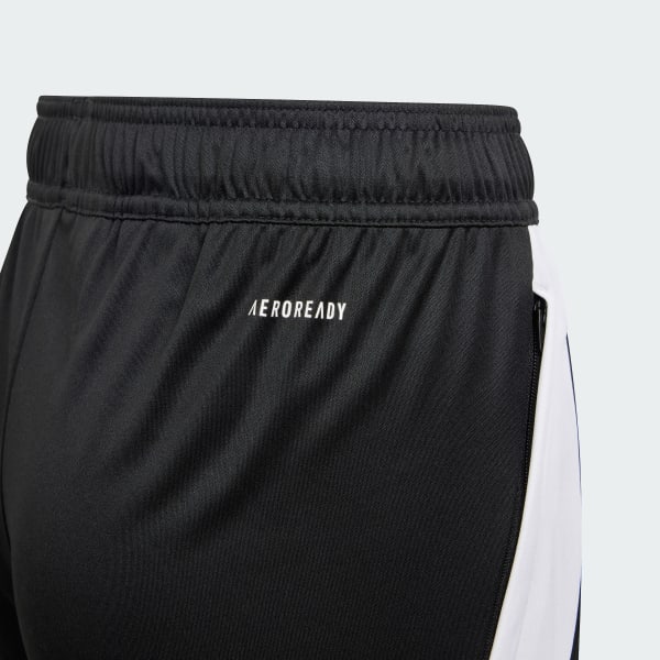 Black Tiro 24 Training Shorts Kids