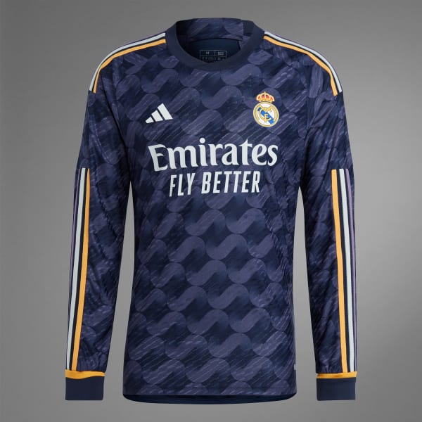 Camiseta adidas 2a Real Madrid 23-24 authentic azul