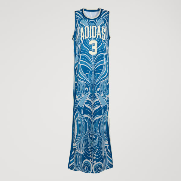 Blue ADIDAS x FARM RIO PREMIUM DRESS