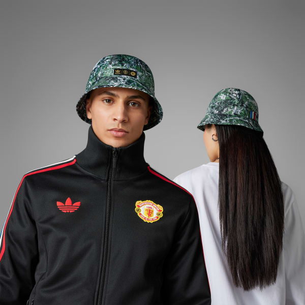 adidas Manchester United Stone Roses Bucket Hat Multicolour Free